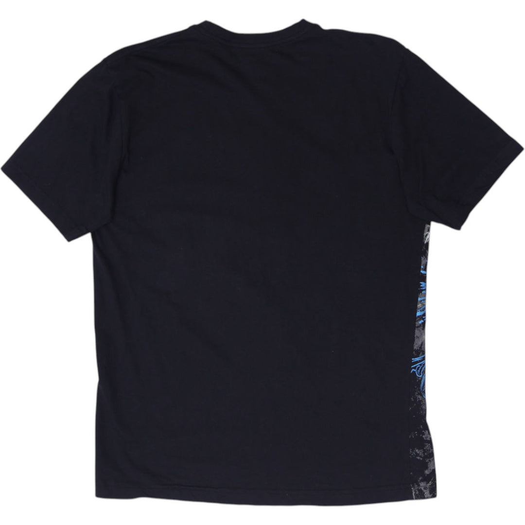 Y2K Mens MMA Elite Shield Wings Graphic T-Shirt Size M