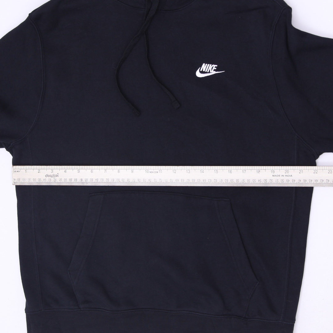 Mens Nike Club Fleece Pullover BV2654-010 Hooded Sweatshirt Size L