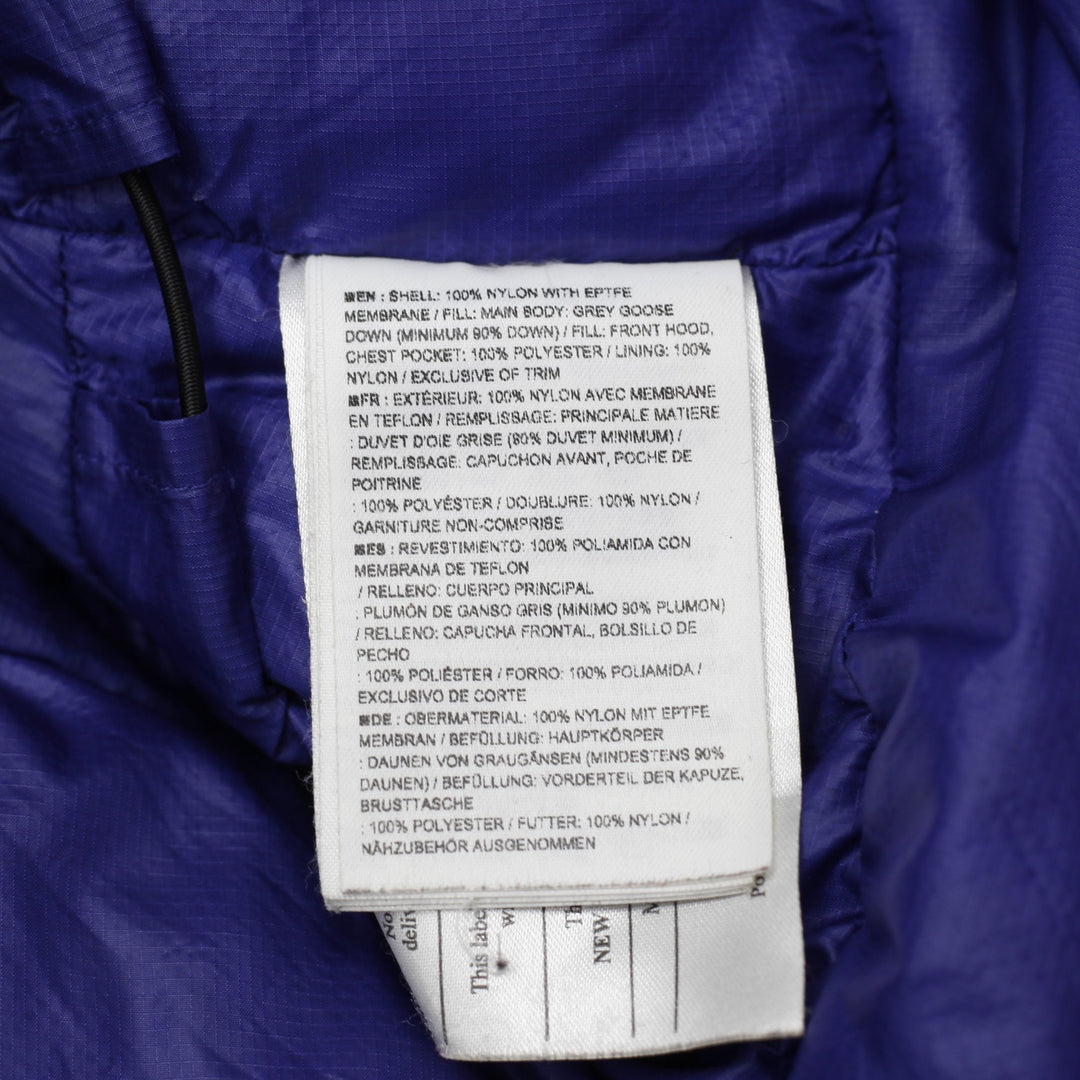 Ladies Arc'teryx Goose Down Insulated Puffer Hoody Jacket Size L