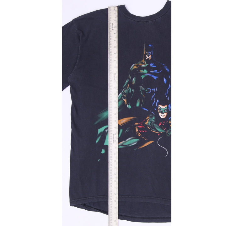 Vintage 1995 Batman & Robin DC Comics Graphic T-Shirt Novel Teez Large