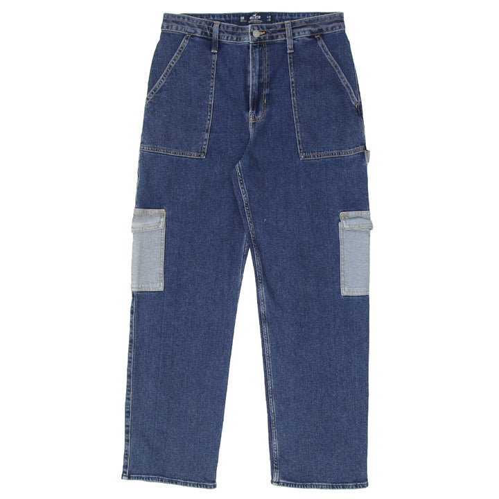 Ladies Hollister High Waisted Cargo Jeans