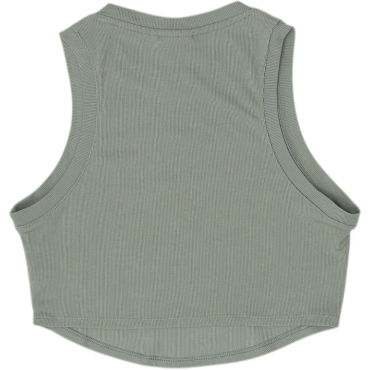 Ladies Nike Sportswear Essential Ribbed Crop Tank Top Size S