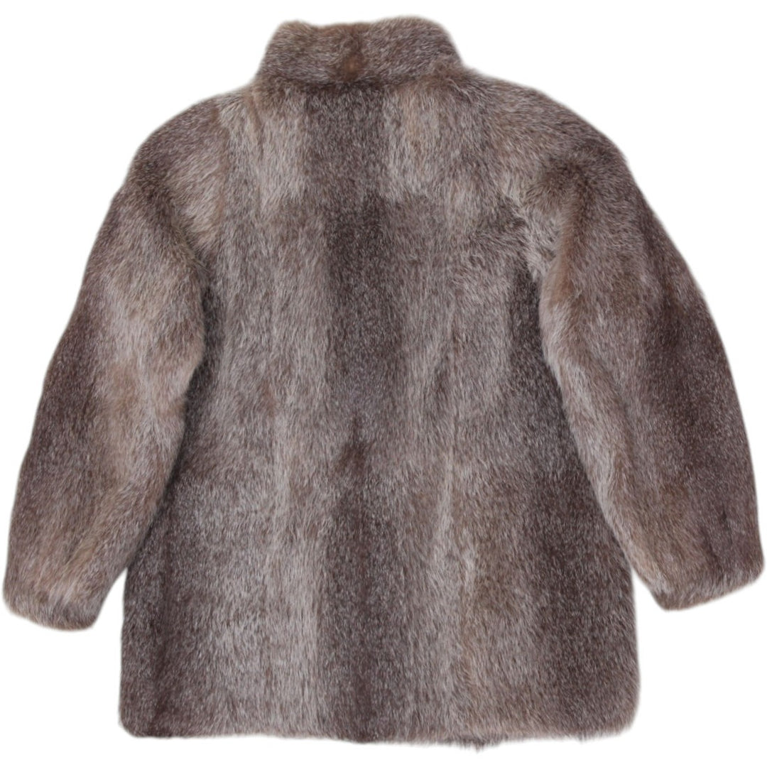 Vintage Pelzmodelle WANKERL Nuremberg Nutria Fur luxury Coat | Migration_Fur Antiques - Back View | Fashion Rerun