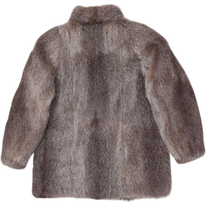 Vintage Pelzmodelle WANKERL Nuremberg Nutria Fur luxury Coat | Migration_Fur Antiques - Back View | Fashion Rerun