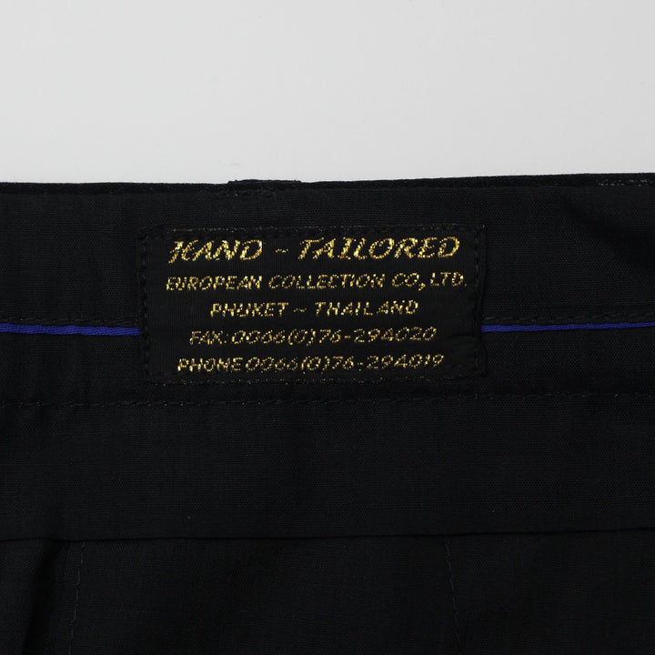 Mens Hand Tailored European Formal Classic Trousers Size XS | Migration_Pants MJ DROP - Back View | Fashion Rerun