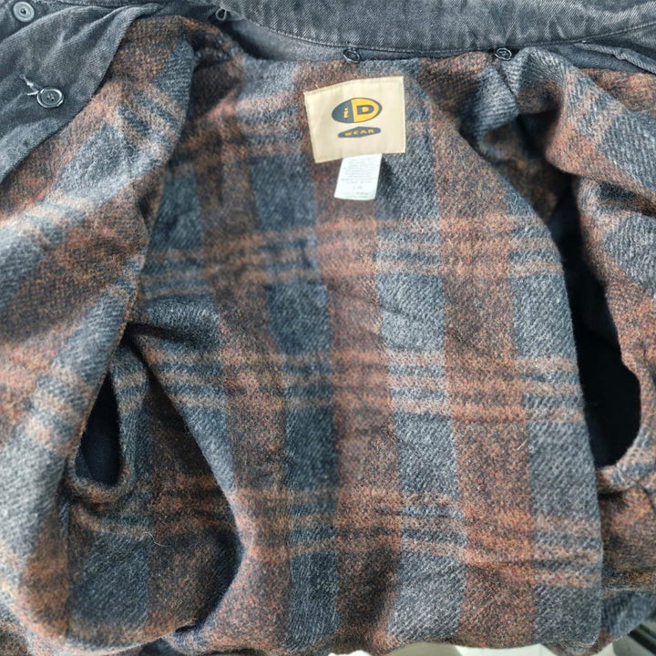 Vintage ID Wear Denim With Removable Flannel Lined Jacket - Fashion Rerun Vintage Migration_Jacket
