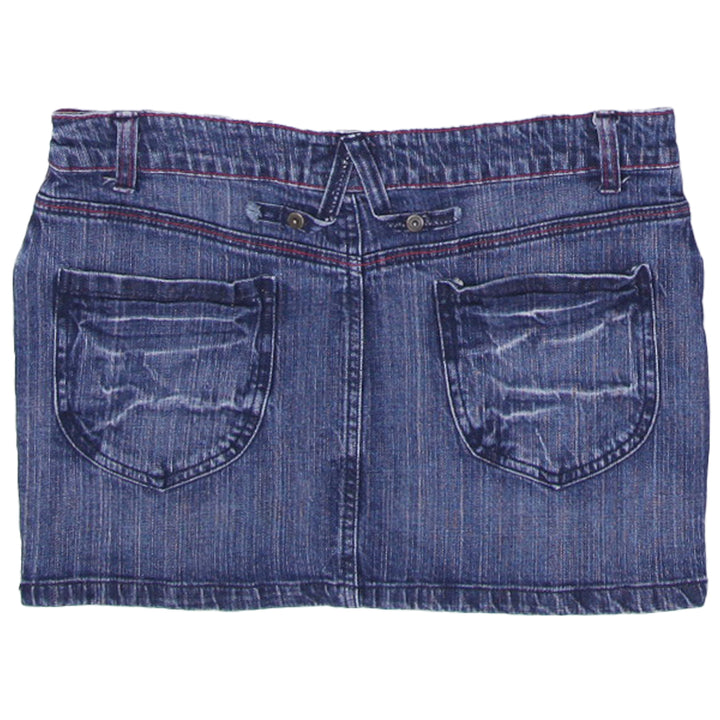 Y2K Ladies UFO Denim Mini Skirt