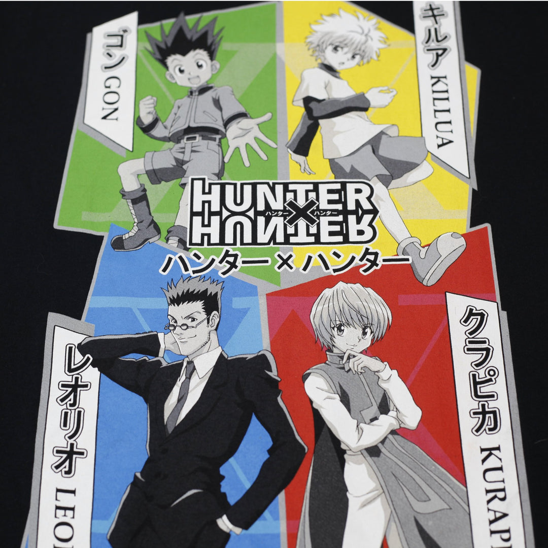 Mens Hunter x Hunter Gon Killua Kurapika Leorio T-Shirt Size L