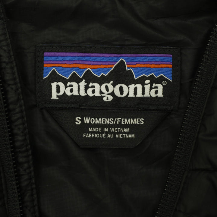 Ladies Patagonia Nano Puff Vest Black Quilted Lightweight Outdoor S | Migration_Vest - Back View | Fashion Rerun
