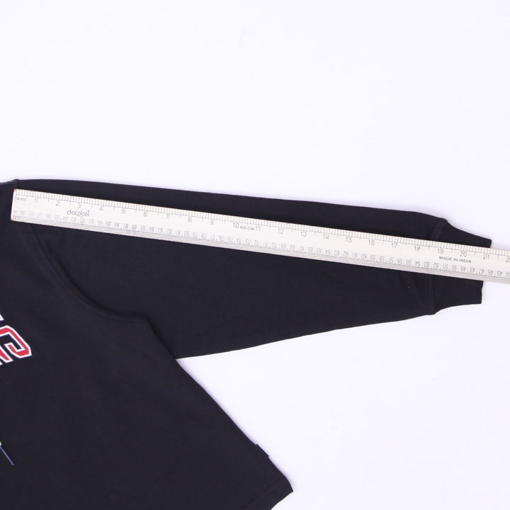 Ladies Tommy Jeans Collegiate Arch Logo Pullover Cropped Hoodie Size XS