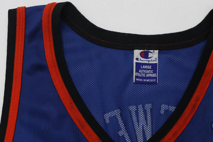 Vintage NBA Champion New York #8 Sprewell Jersey - Fashion Rerun Vintage Migration_Jersey