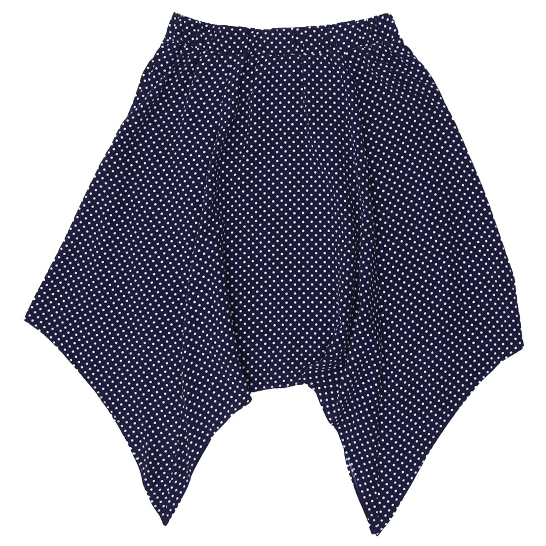 Y2K Ladies ELLE Polka Dot Hanky Hem Skirt