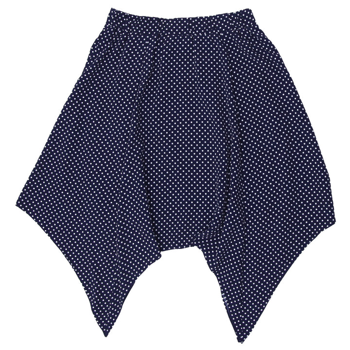 Y2K Ladies ELLE Polka Dot Hanky Hem Skirt