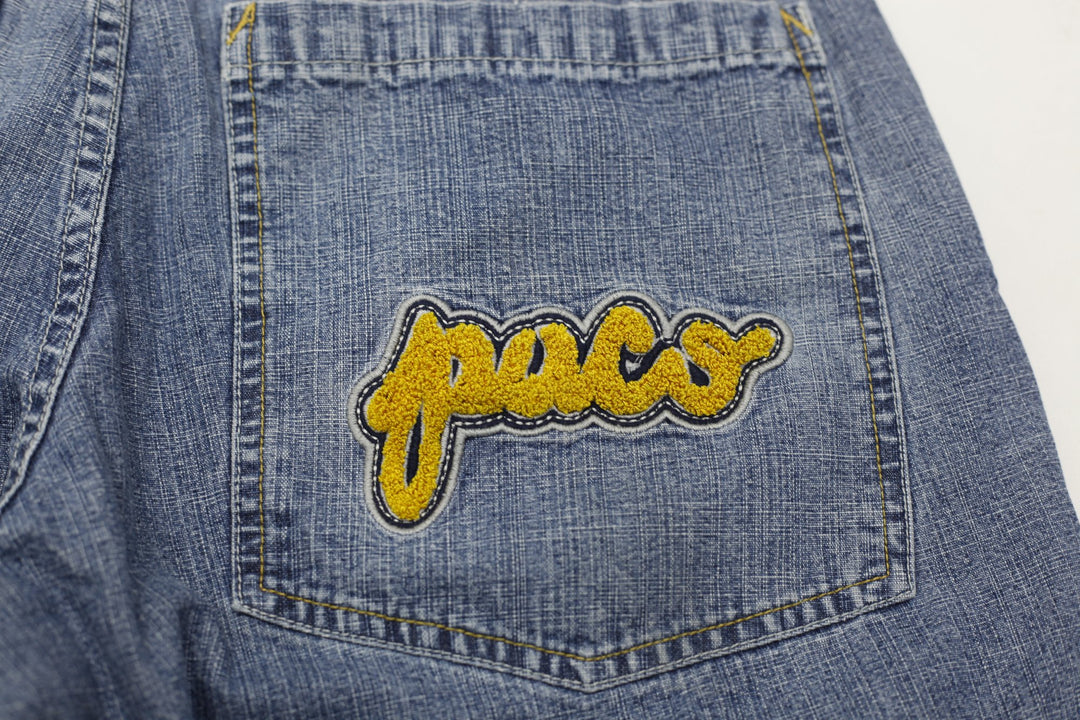 Mens Paco Jeans Loose Fit Baggy Denim Skate Jeans Size W32 L30