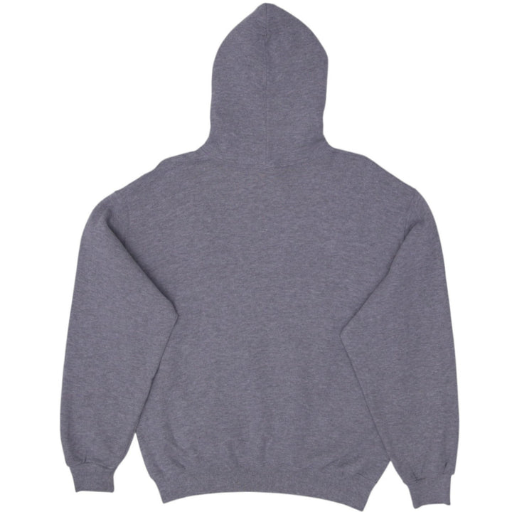 Vintage Russell Athletic Gray Pullover Hoodie Large | Migration_Hoodies - Side View | Fashion Rerun