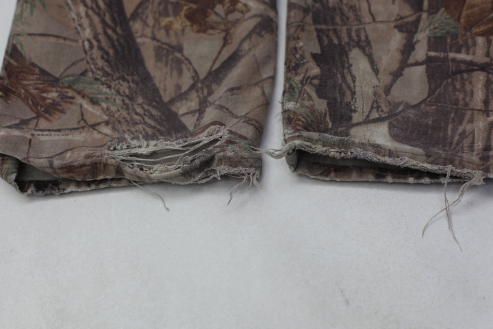 Mens Customize Carhartt B235 CAP Dungaree Fit Realtree Cap Workwear Pants