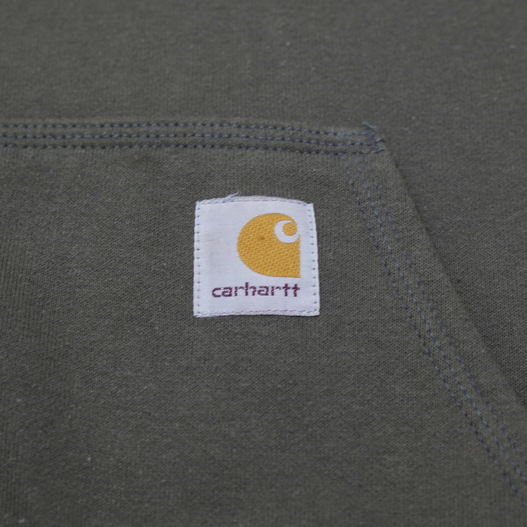 Mens Carhartt Original Fit Full Zip Workwear Hoodie Size M