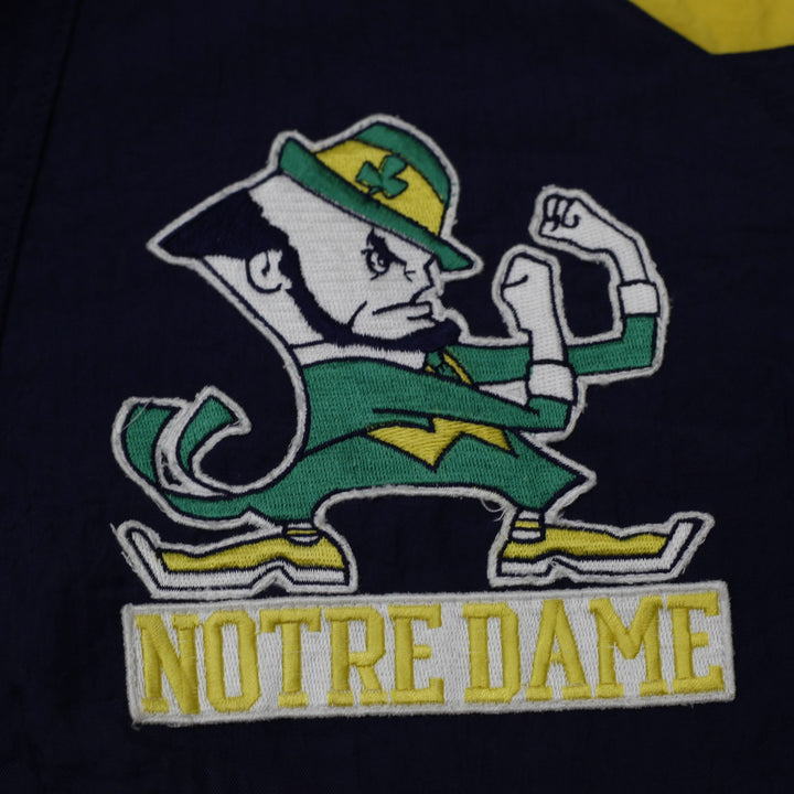 Vintage Notre Dame Fighting Irish Apex One Varsity Full Zip Jacket 90’s | Migration_Jackets - Detail View | Fashion Rerun