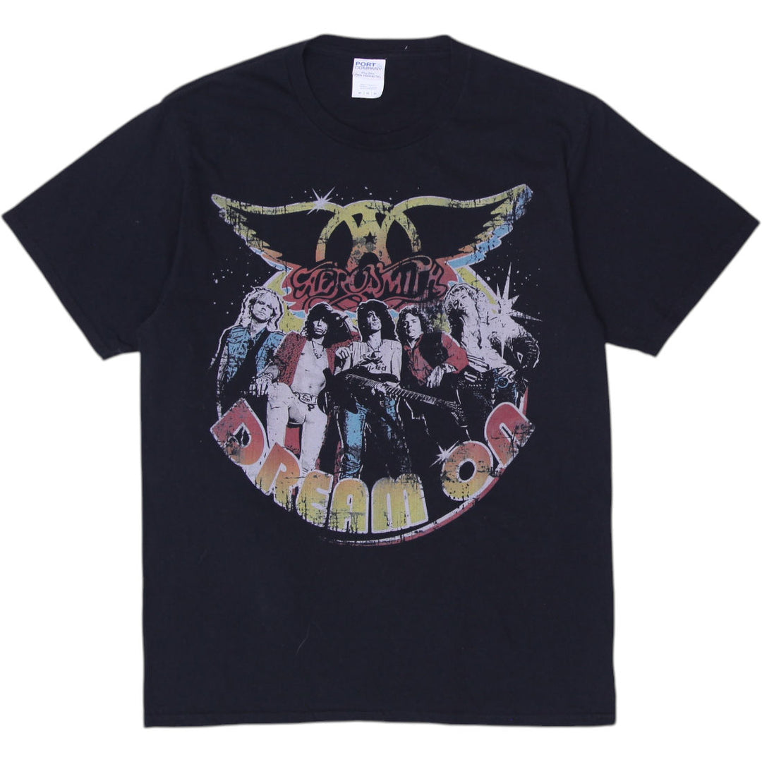 Mens Port & Company Aerosmith Dream On Graphic T-Shirt Size M