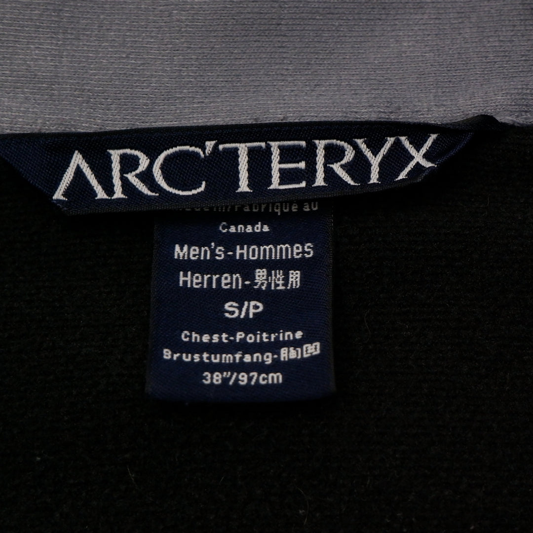 Mens Arc'teryx Jacket Gamma SV Black Polartec Softshell Fleece Zip