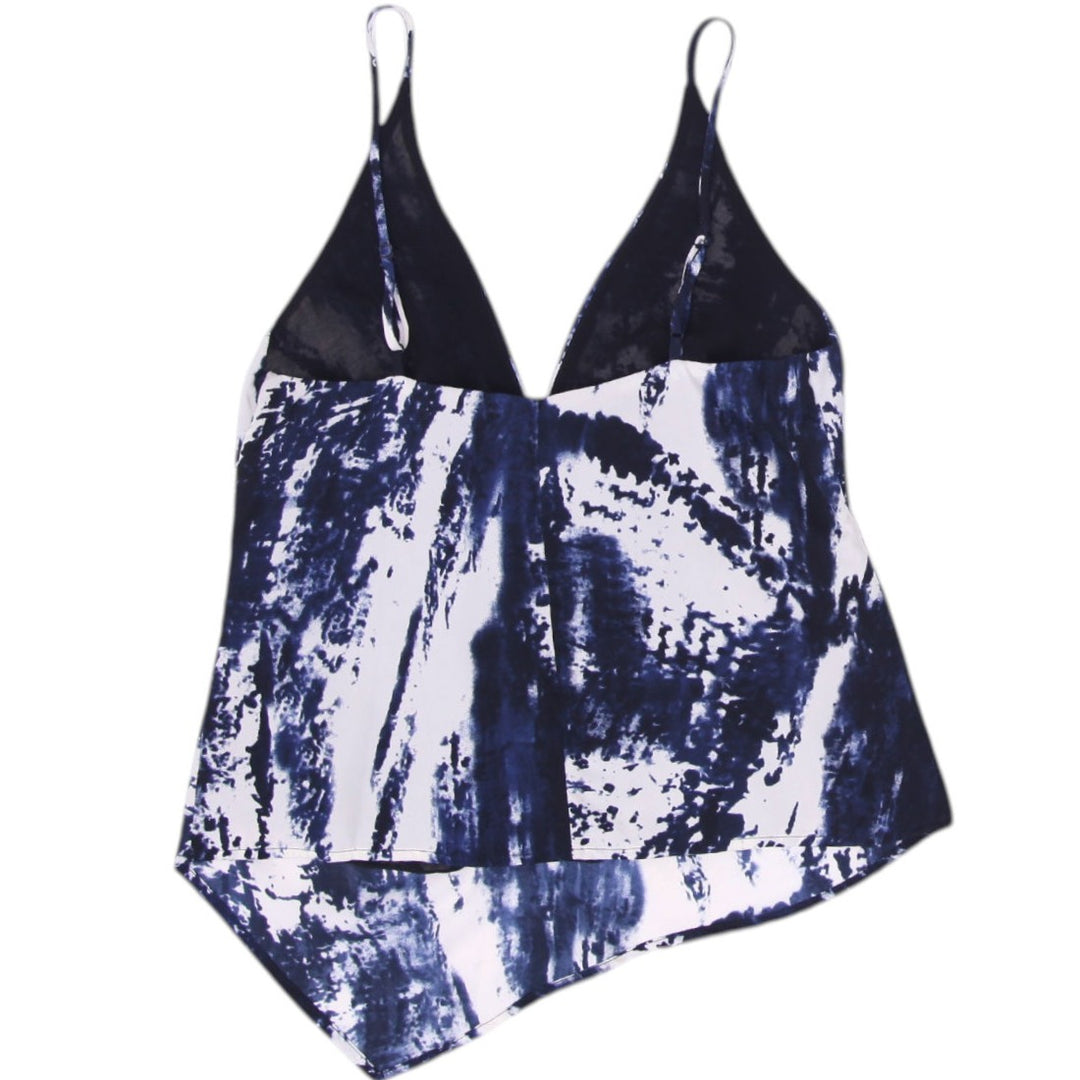Y2K Ladies Vanesia Camisole Tie Dye Spaghetti Strap Top Size S