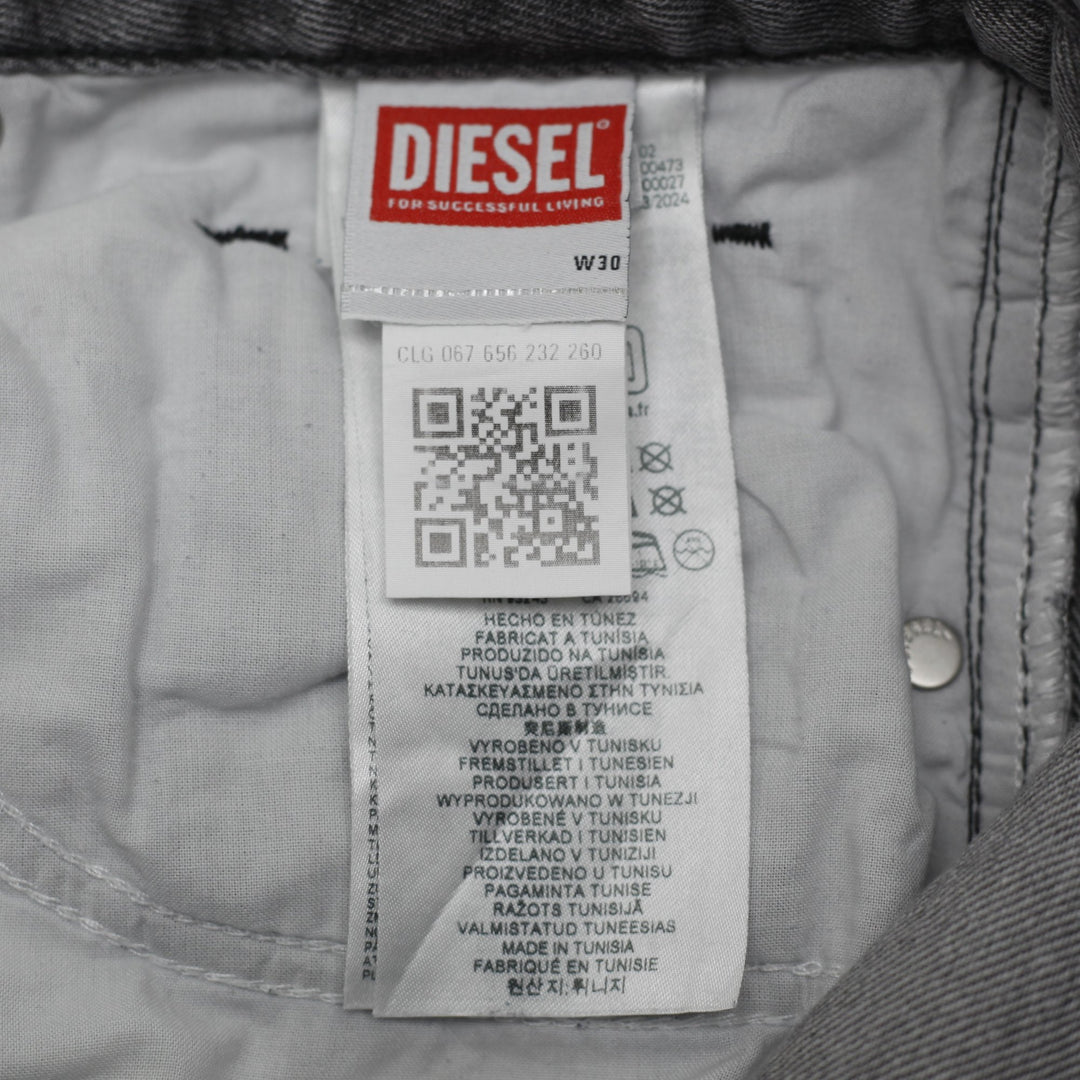 Diesel Washed Jeans Casual Style Denim Shorts Size 30 | Migration_Shorts - Back View | Fashion Rerun