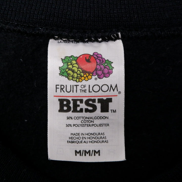 Vintage Mens Fruit of the Loom Phantom of the Opera Sweatshirt Black