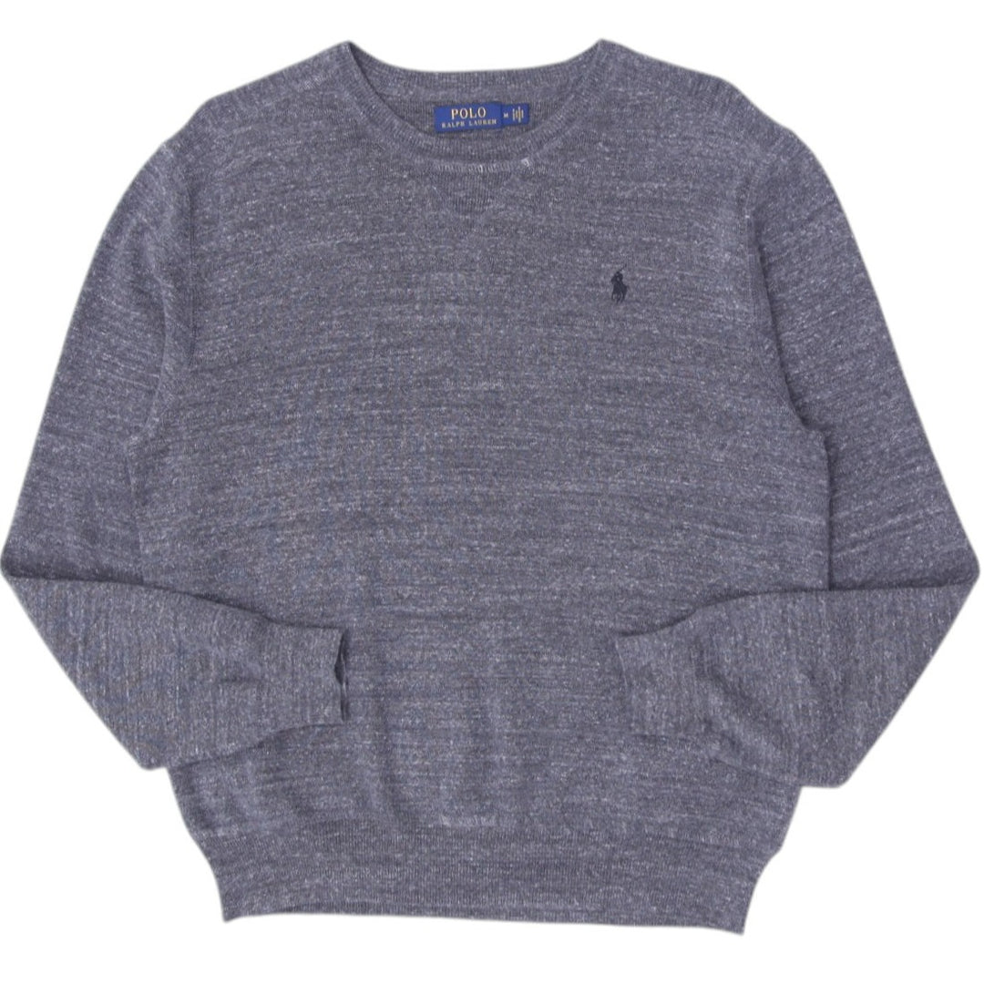 Mens Polo Ralph Lauren Sweater Gray Knitwear M | Migration_Jumper & Knitwear RL Collection - Side View | Fashion Rerun