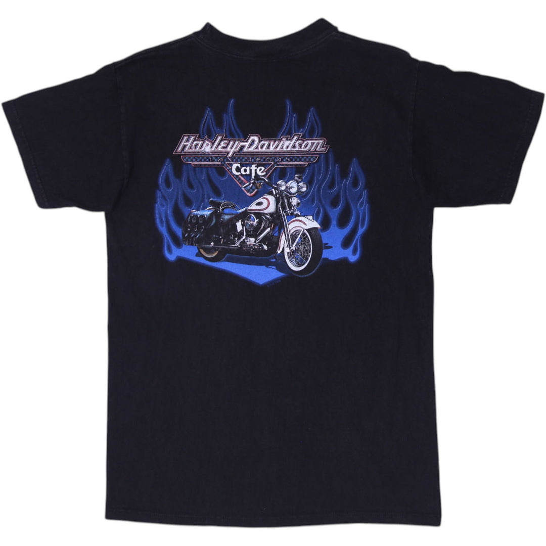 Vintage Harley-Davidson Cafe Las Vegas Pocket T-Shirt Size M