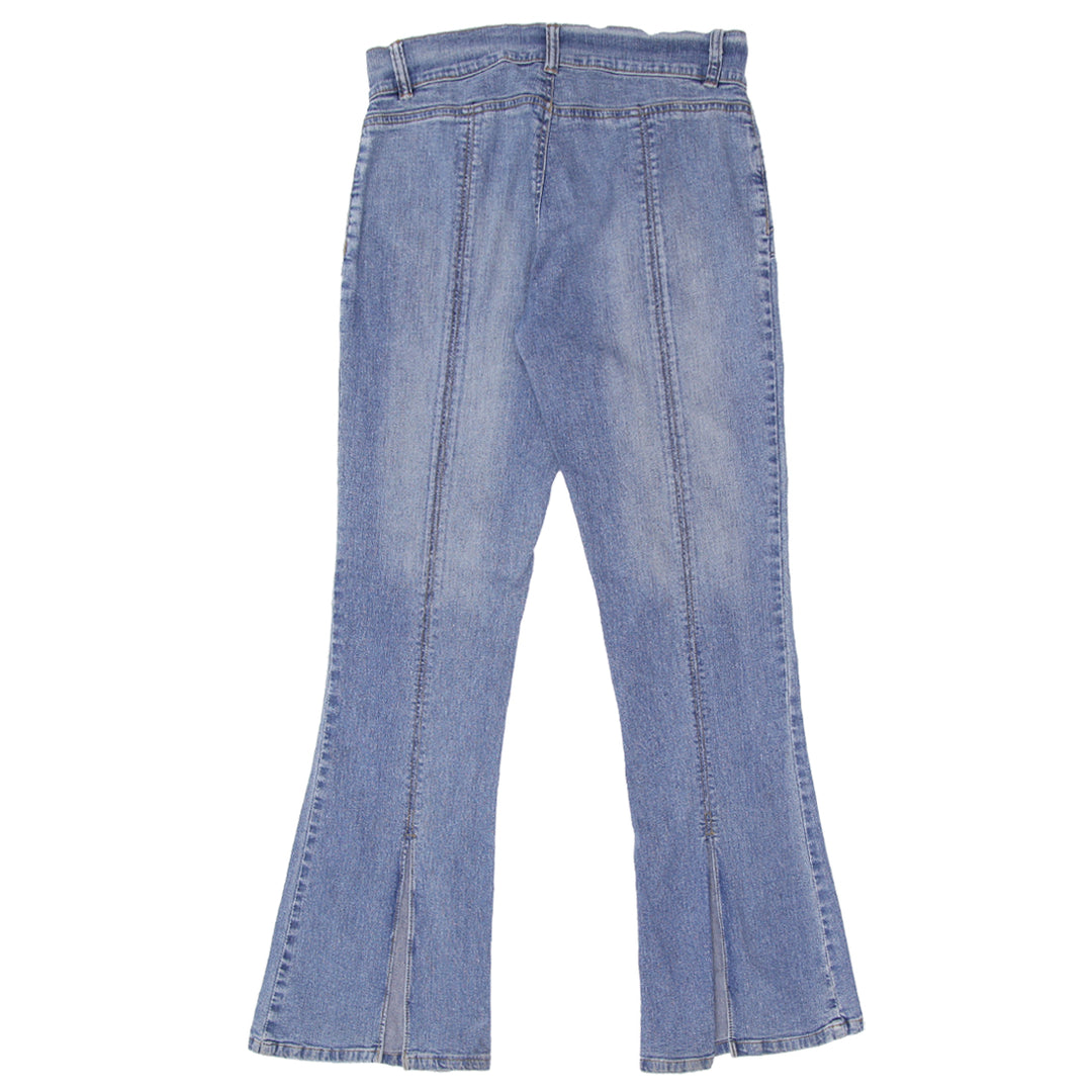 Y2K Button Fly Flare Jeans