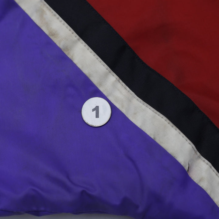 Vintage Choko Lite Racing Jacket Mens Black Red Purple Snowmobile Coat