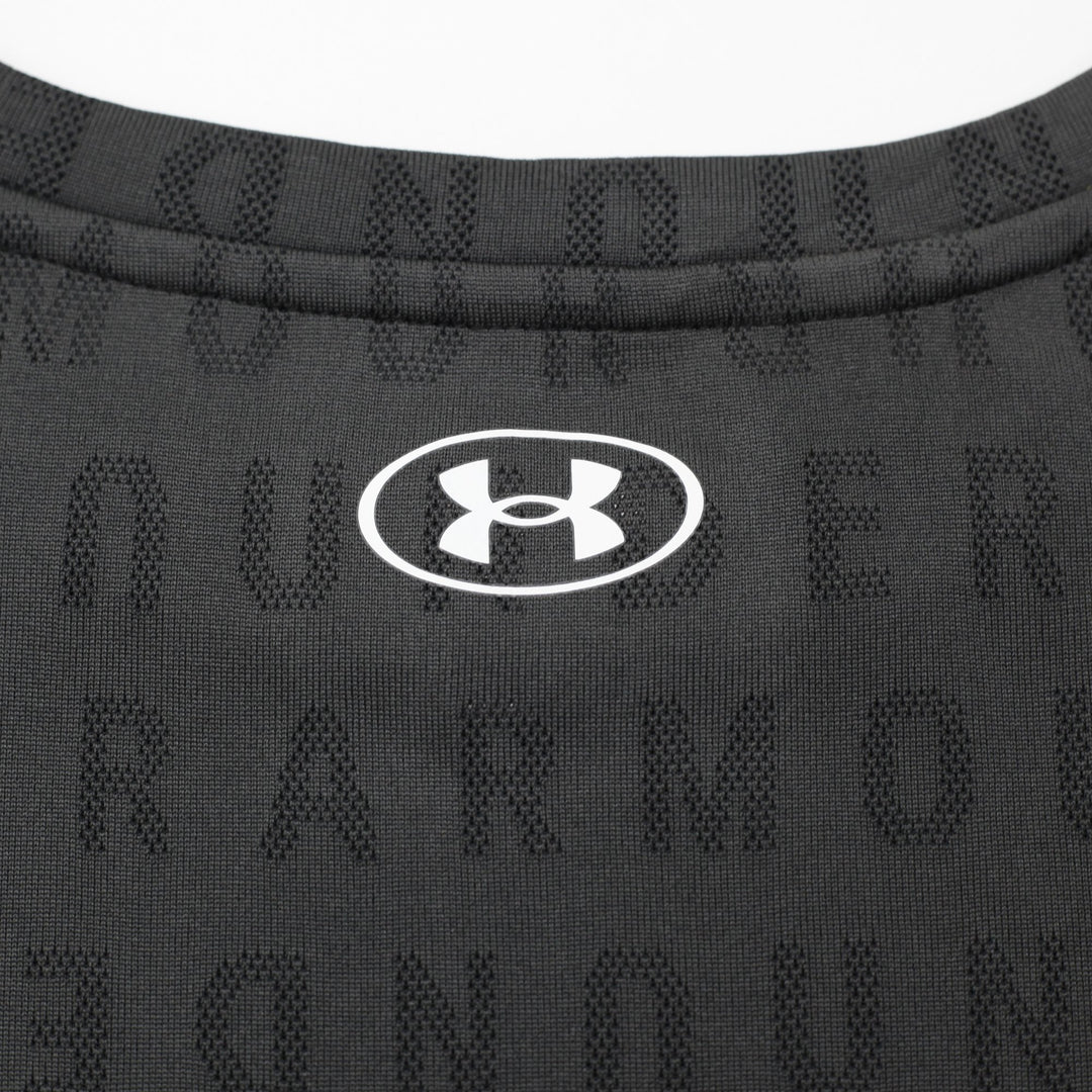 Mens Under Armour T-Shirt Black Logo Graphic Short Sleeve Sportswear Size S