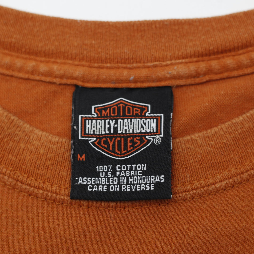 Vintage Harley Davidson Smoky Mountain US Fabric T-Shirt Size M