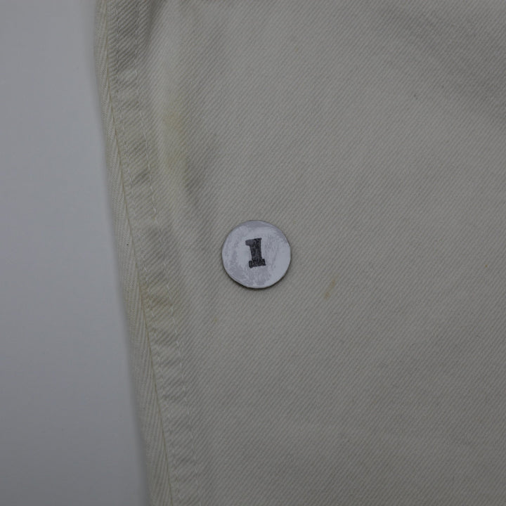 Levi's Off White Straight Jeans Size 13 | Migration_Jeans MJ DROP - View 8 | Fashion Rerun