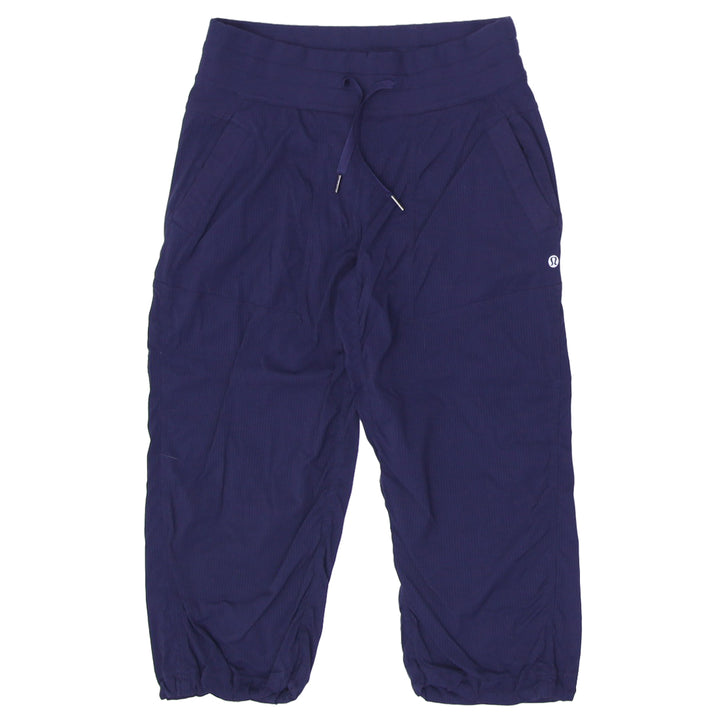 Ladies Lululemon Dance Studio Pants Capri Navy