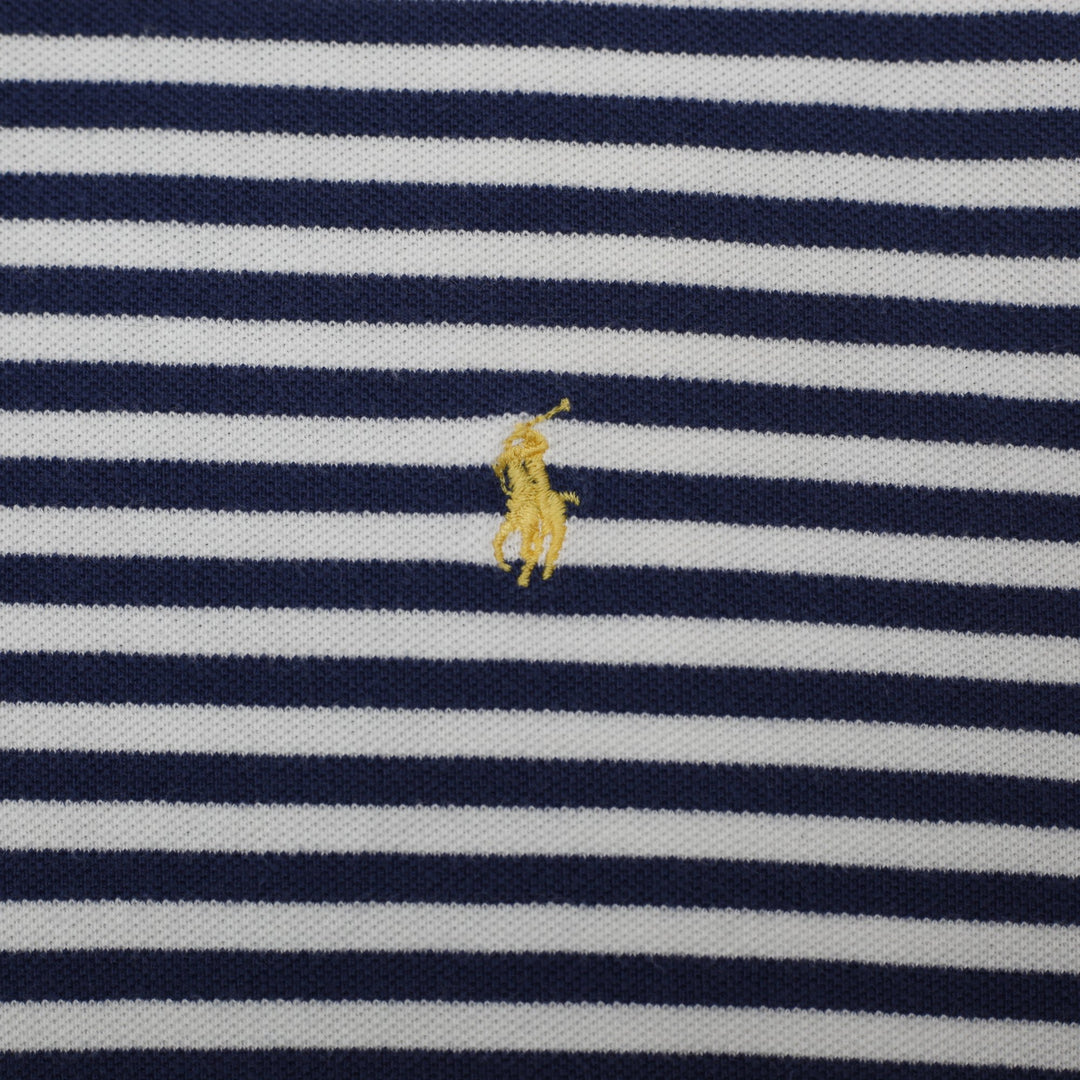 Mens Polo Ralph Lauren Striped Polo T-Shirt Size L