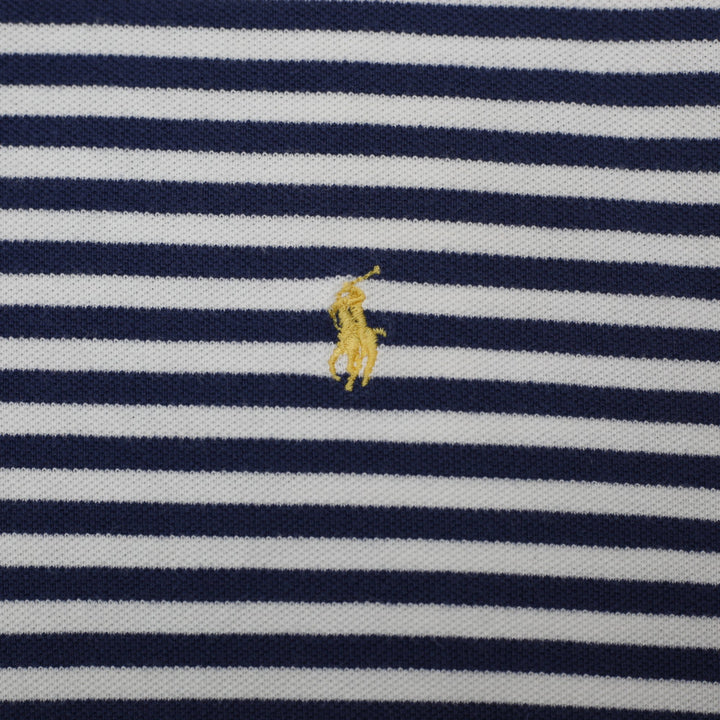 Mens Polo Ralph Lauren Striped Polo T-Shirt Size L