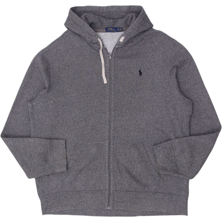 Mens Polo Ralph Lauren Hoodie Gray Full Zip Size XXL