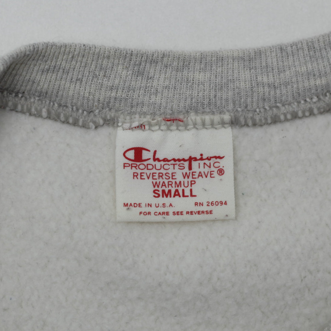 Shop Vintage Champion Reverse Weave Warm Up Sweatshirt Small Shop Vintage Champion Reverse Weave Warm Up Sweatshirt Small