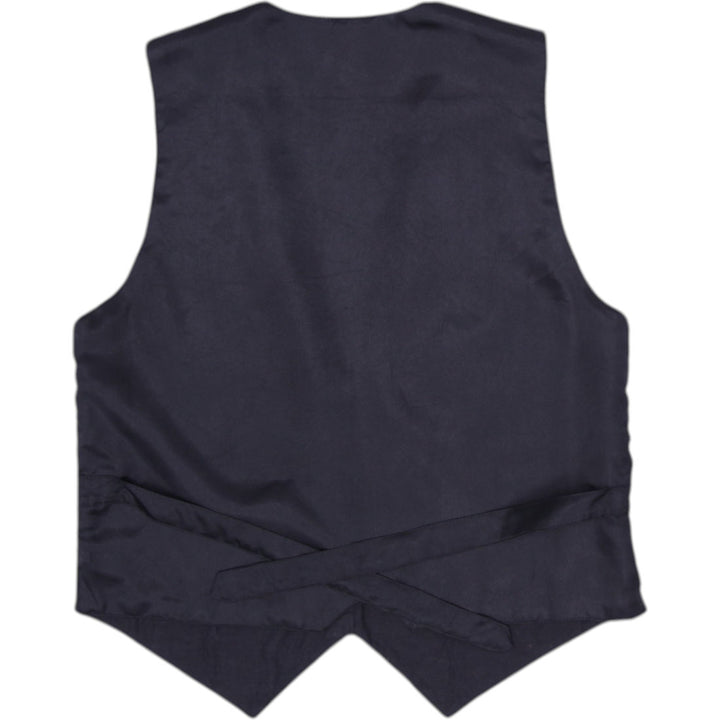 Halsey Beaded Sequin Fashion Vest Size M | Migration_Vests MJ DROP - Side View | Fashion Rerun