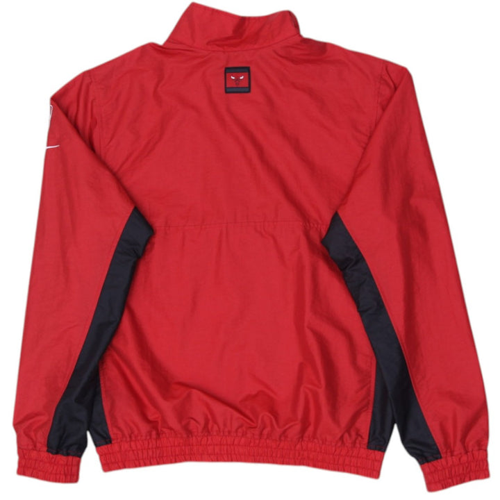 Vintage Mens Nike Chicago Bulls Red Varsity Jacket NBA Logo Sportswear M | Migration_Jackets - Side View | Fashion Rerun