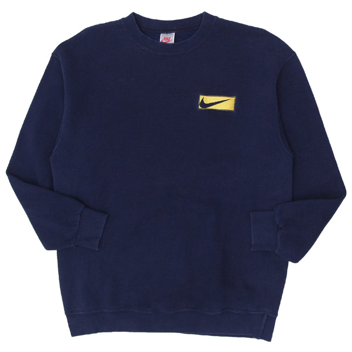 Vintage Nike Sweatshirt Crewneck Size L 80s 90s Embroidered - Fashion Rerun Vintage Migration_Sweaters