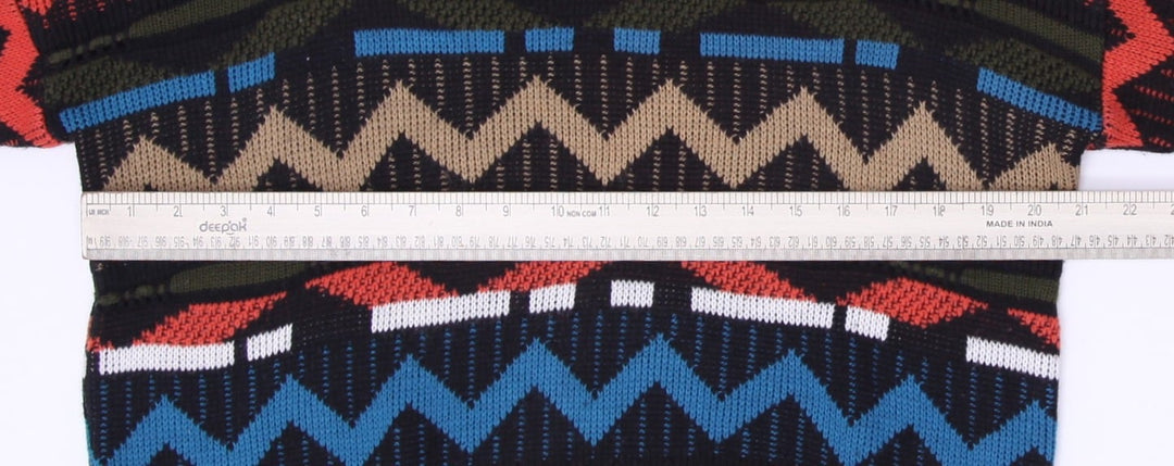 Entourage Graphic Knit Sweater Size L