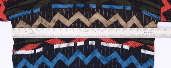 Entourage Graphic Knit Sweater Size L