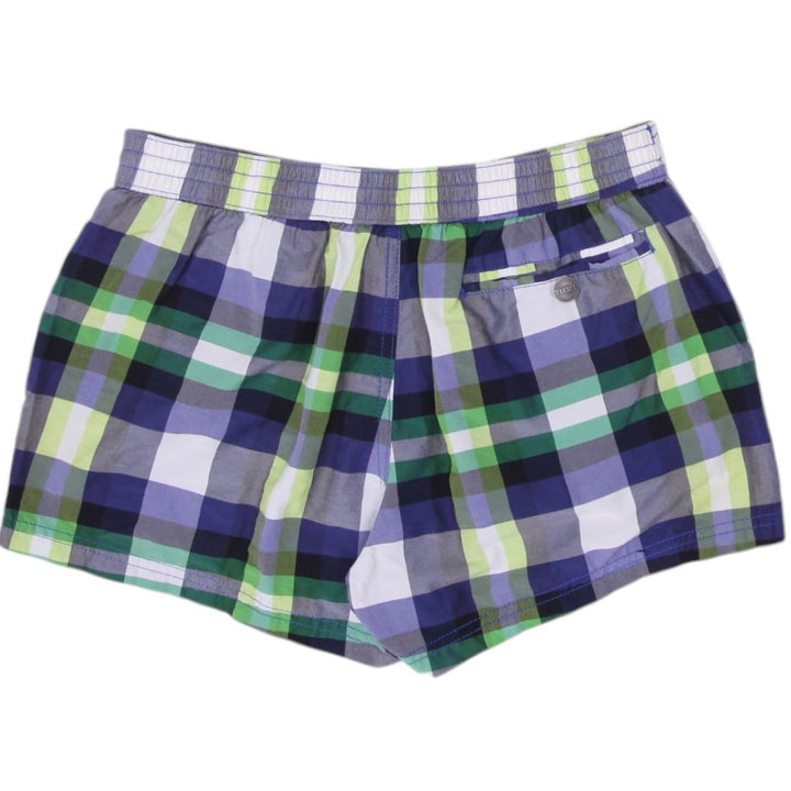 Ladies Diesel Checked Beachwear Sport Short Size 4 | Migration_Shorts - Side View | Fashion Rerun