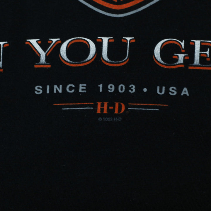Vintage Harley Davidson When You Get One Graphic T-Shirt | Migration_T-Shirts - Detail View | Fashion Rerun