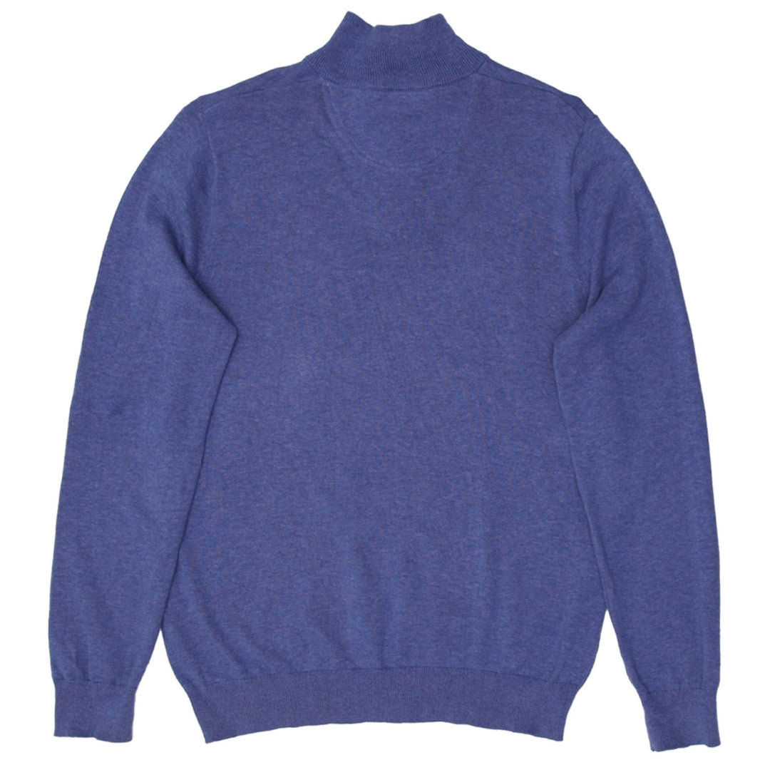 Mens Lacoste Quarter Zip Knitted Sweater