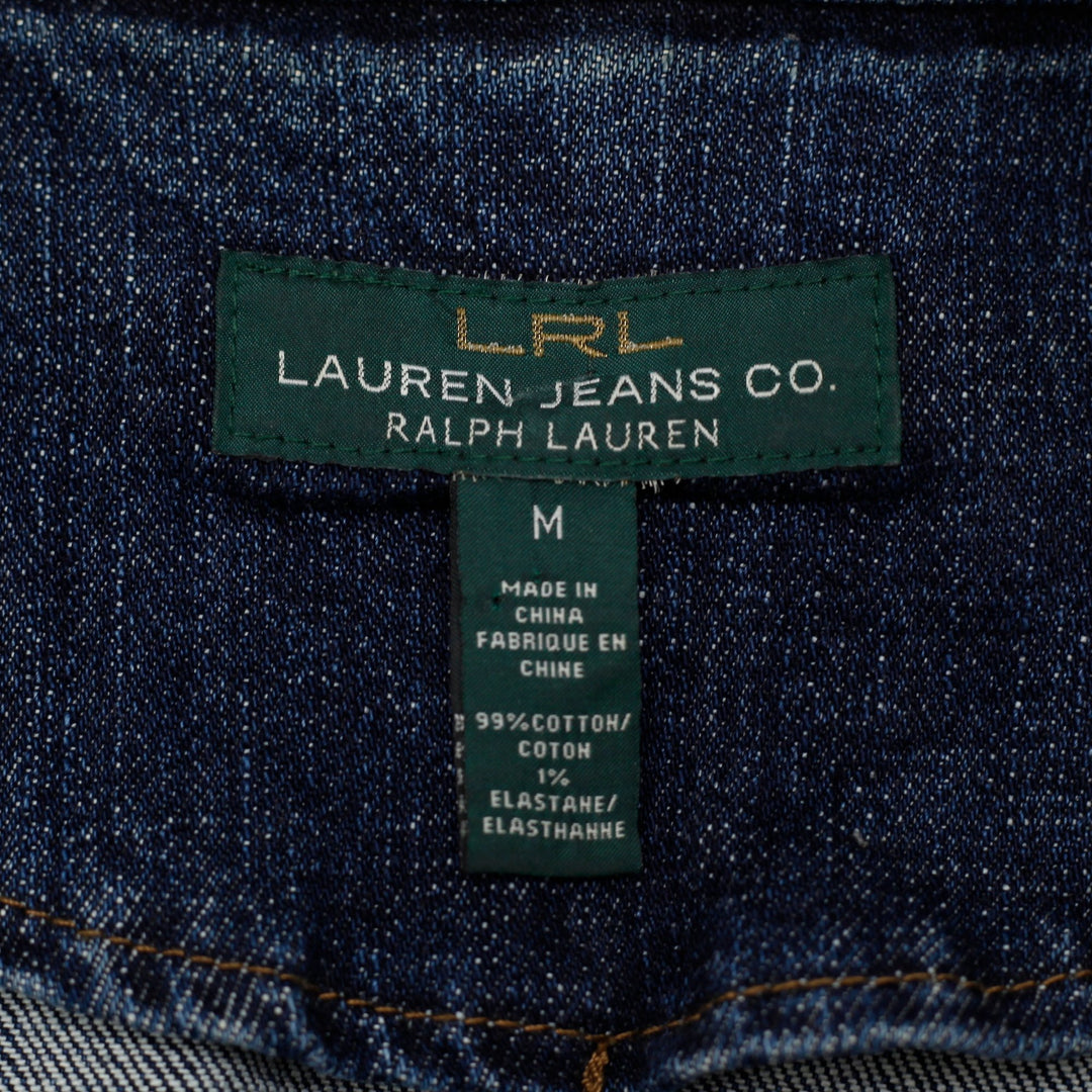 Ladies Ralph Lauren Denim Blazer Jacket Size M