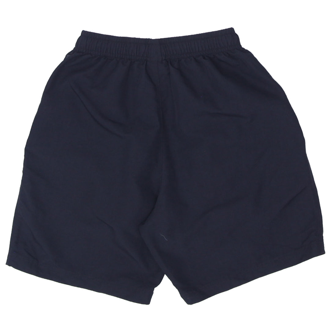 Mens Nike Swoosh Embroidered Black Nylon Shorts - Fashion Rerun Vintage Migration_Shorts