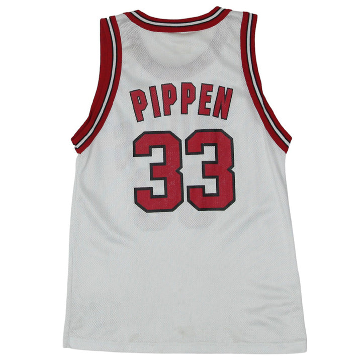 Vintage Champion NBA Chicago Bulls Pippen 33 Basketball Jersey Youth